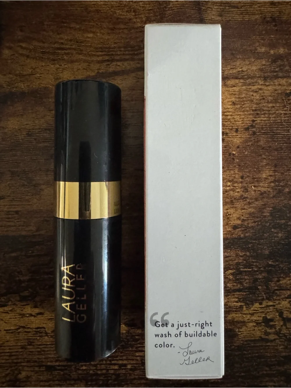 Laura Geller Marble Blush Stick – Shade Dolce Vino - Natural Berry Color - NIB